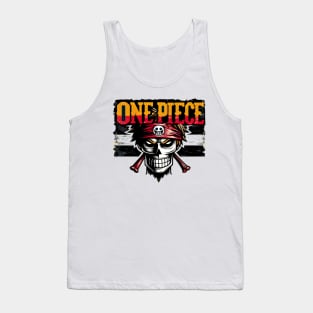 Manga Skull Tank Top